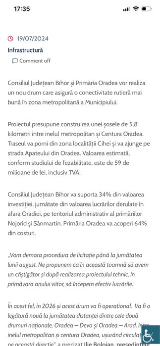 Parcela  Cartierul Grigorescu 2 cu puz si cf