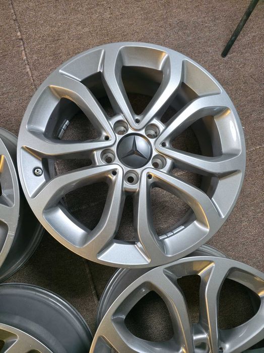 4 Jante Aliaj 5x112 17'' 7J ET 48.5 - OEM Mercedes C-Class W205 W206 A Class B Class V-Class VITO VIANO CLA GLC GLB