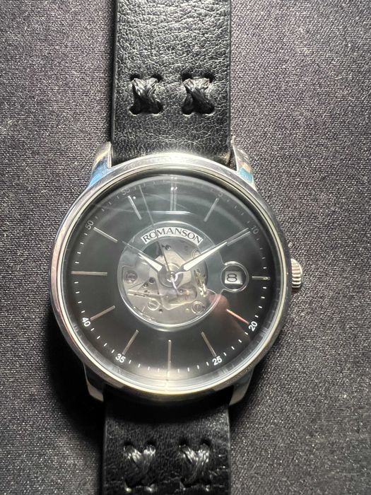 Ceas mana barbati, automatic Romanson