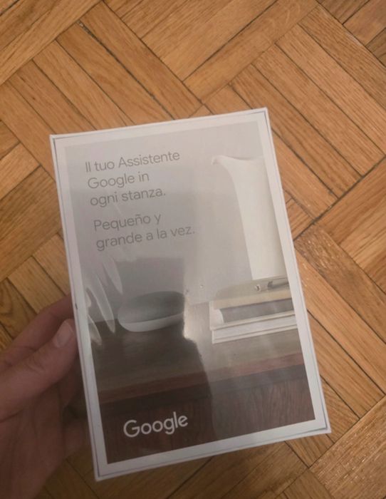 Google Nest Mini 2 Gen.  Nou cutie desfăcută  Gri deschis