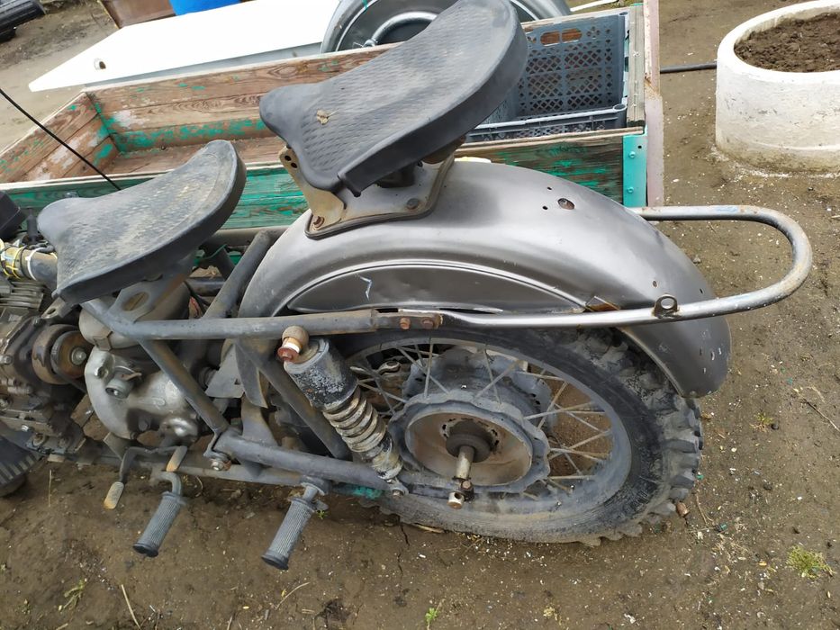 Мотоцикл Урал с двигателем Лифан.