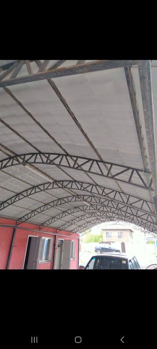 Навес готовый в отличном состояний