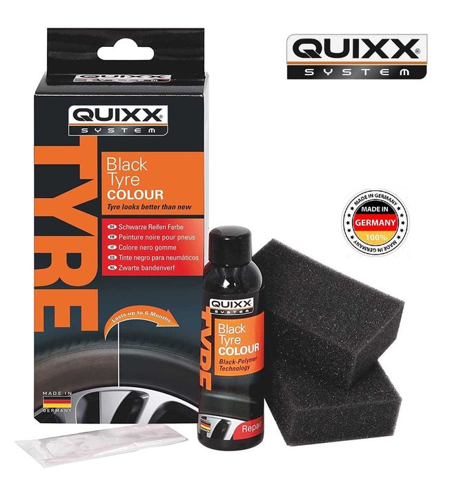 QUIXX Black Tyre Colour - професионална боя за гуми