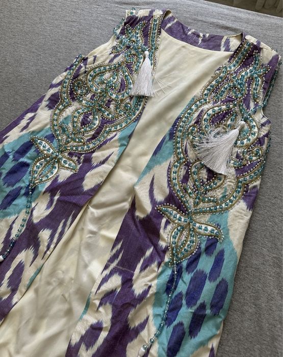 Адрасное платье, келин койлак,адрас, чапан,чопон,келин салом,ансамбль