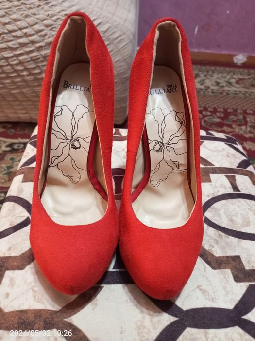 Туфли на высокой платформе