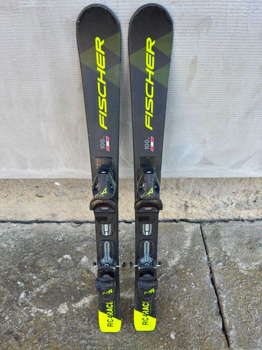 Ski Schiuri carve copii Fischer RC4 Race JRS 100 cm