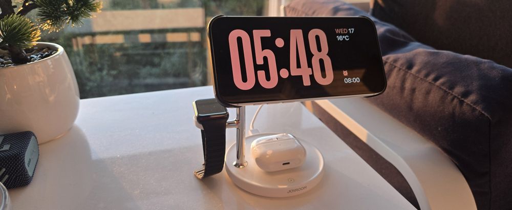 Incarcator telefon wireless 4 in 1 JOYROOM / stand / dock / statie incarcare