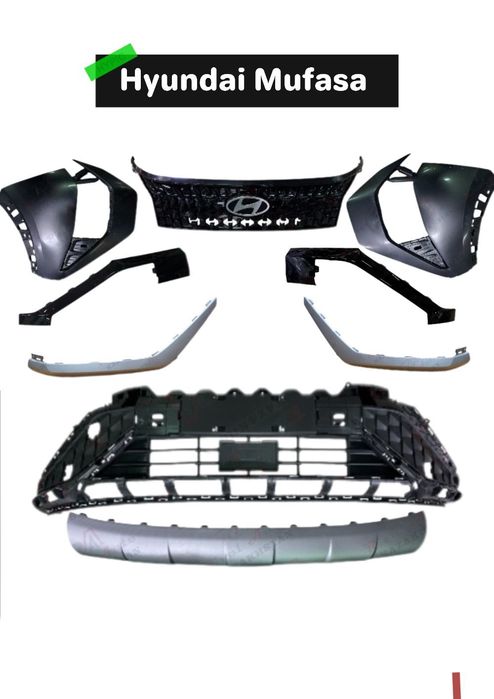 Передний бампер Хюндай Муфаса