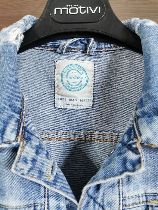Vesta de blugi Bershka