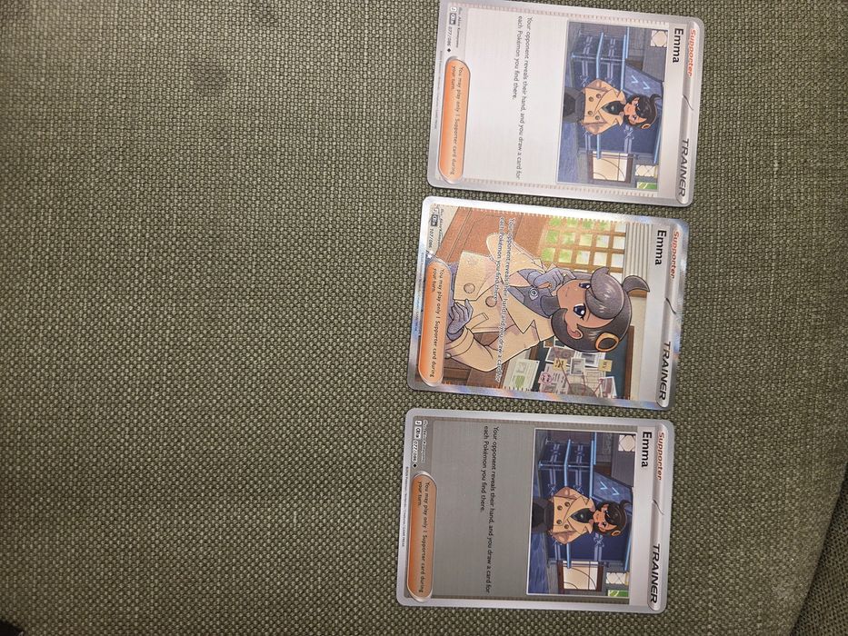 Carte pokemon Emma full art valoare 50$ +bonus