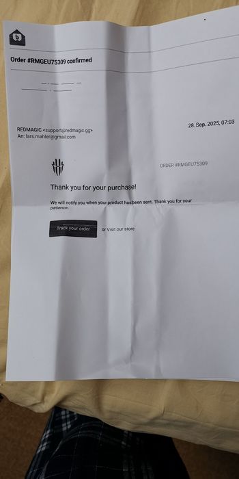 Продавам геймърски RedMagic 10 air ram16/512