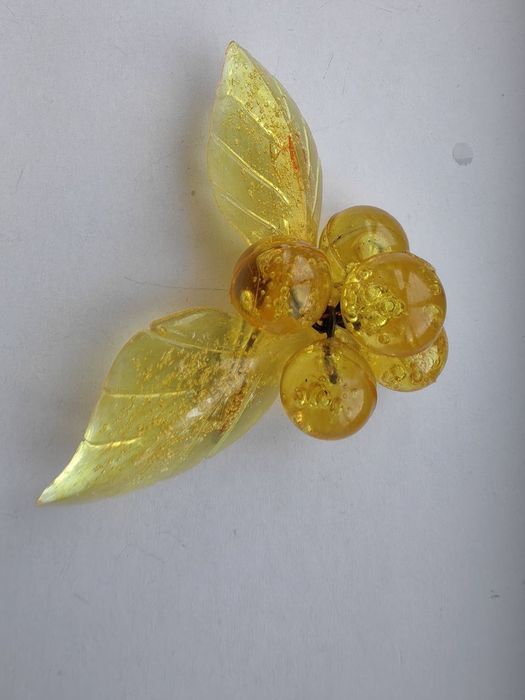 Брошь люцит, СССР, антиквариат