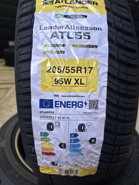 Нови всесезонни гуми ATLANDER 205/55R17 95W XL НОВ DOT БОРД 2055517