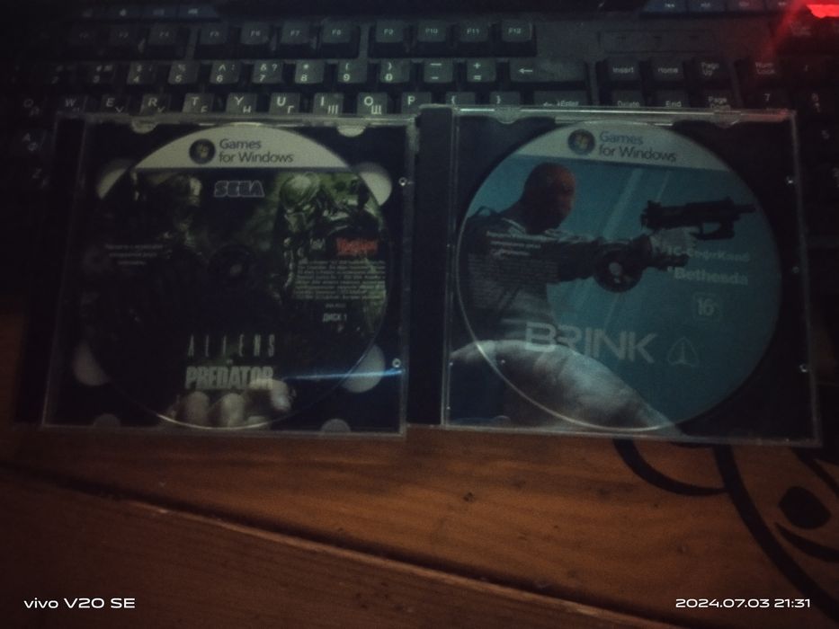 Игровые диски для компьютера