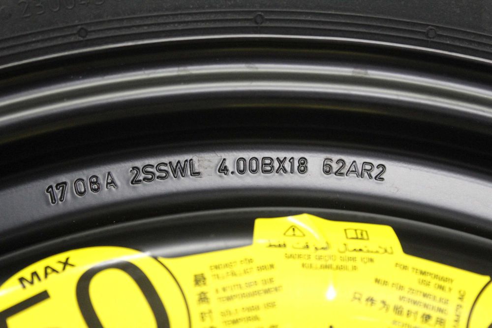 Резервна гума (патерица) 18" 5х108 Land Rover Evoque, Volvo XC60