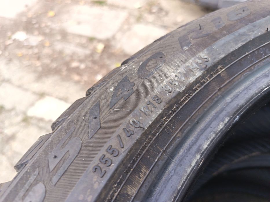 Anvelope MS iarna 255 40 18 pirelli runflat 2021 5mm