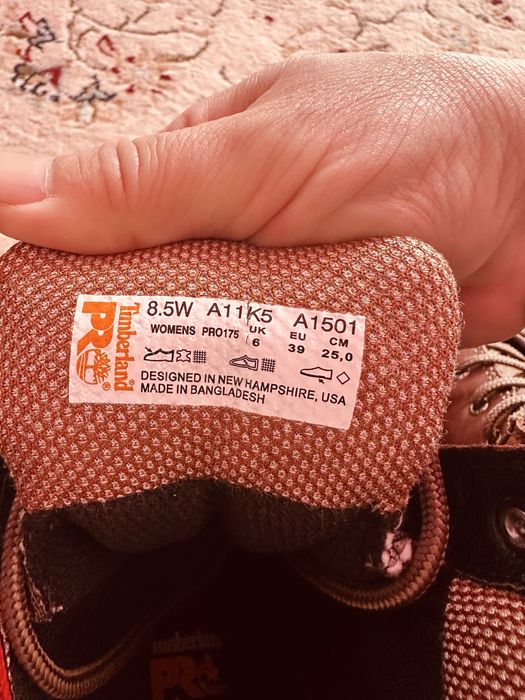 Спец ботинка Тимберлант