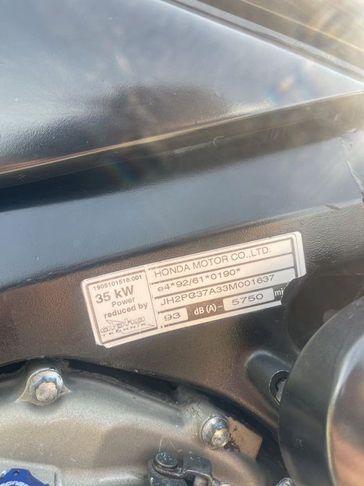 Honda Cbr600rr limitat A2(35kw)