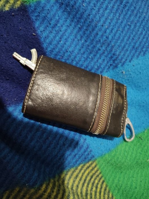 кожаная ключница