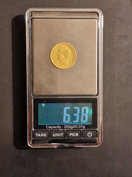 Златна Монета 20 Френски франка 1815 и 1831 и 20 Гръцки драхми 1884