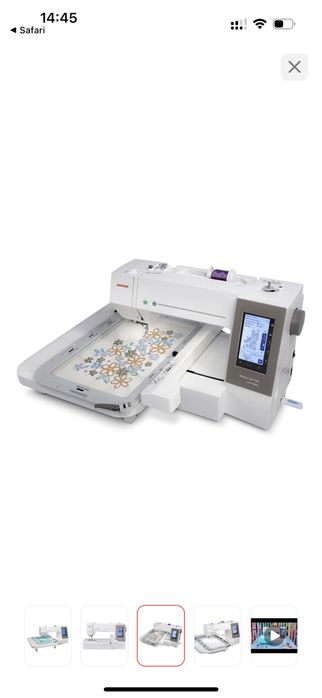Продам вышивальную машинку Janome 550 e memory craft