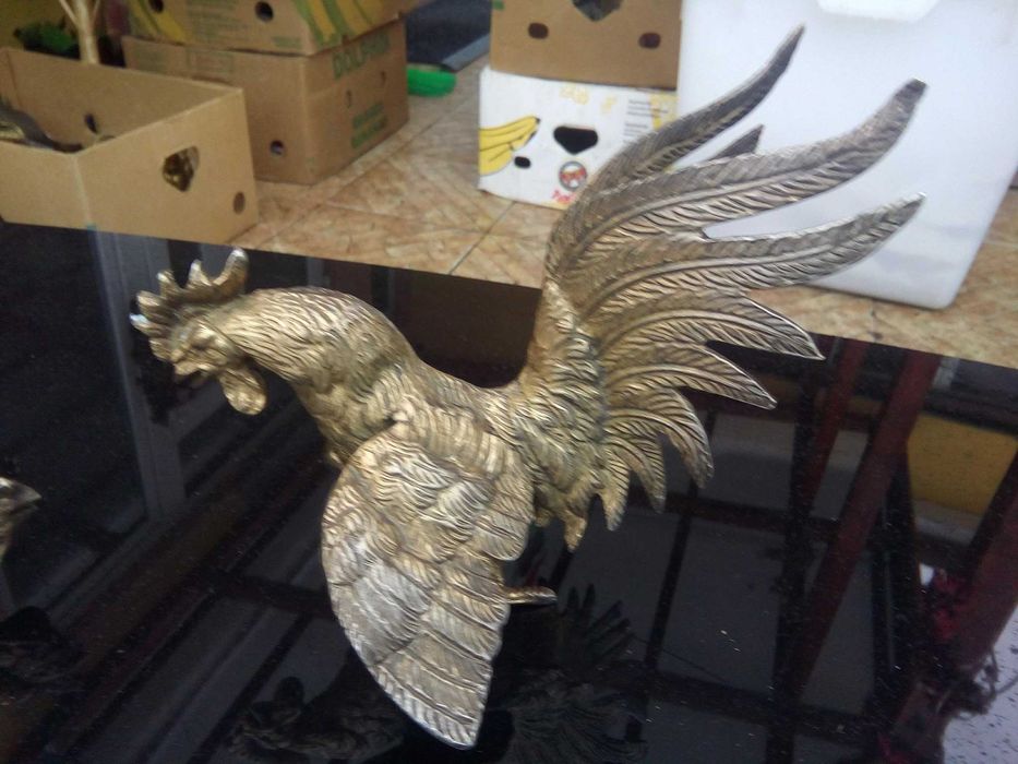 Set cocosi din fier decor