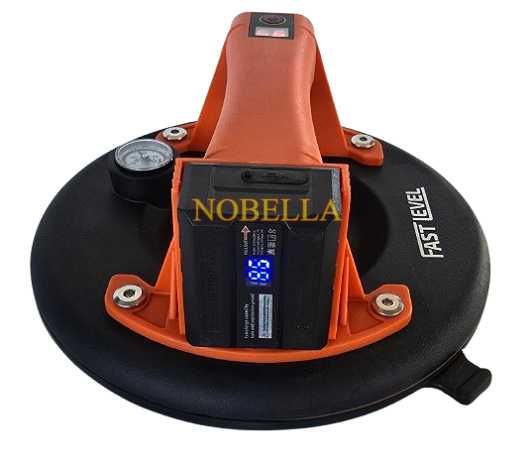 ВАКУУМДРЪЖКА / вендуза Ф200 мм, с електр. помпа и манометър-150/70 кг.