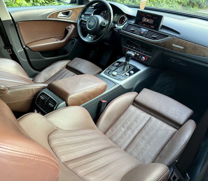*** Dealer Auto *** Audi A6 sedan 3.0tdi 245cp quattro / Matrix LED / Suspensie perne / Scaune Sport / Interior Cognac / Rate