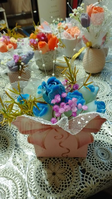 Восъчни букетчета