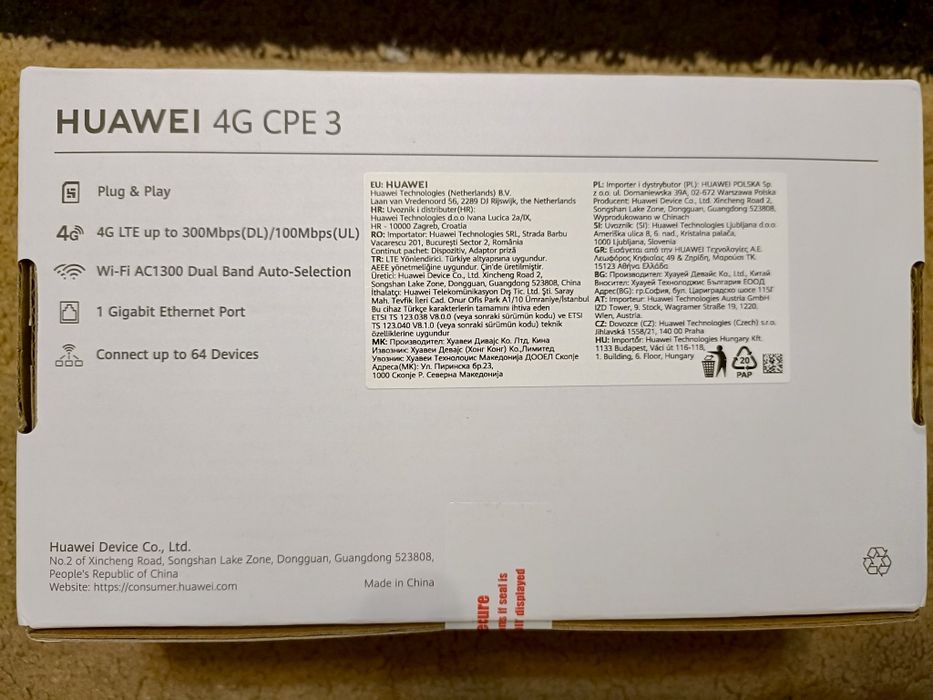 Huawei B530 4G Plus Flybox New