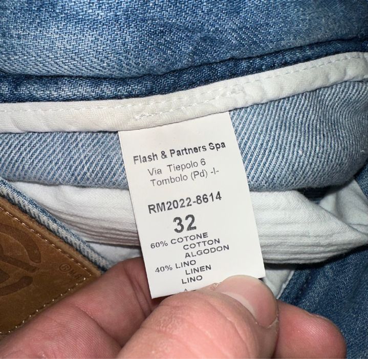 Y2k Rag Recycle Regular дънки