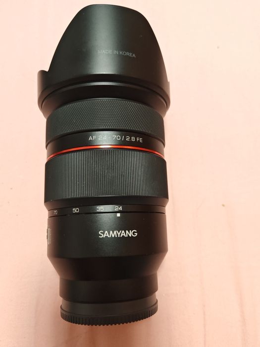 Obiectiv samyang 24-70 Sony fe