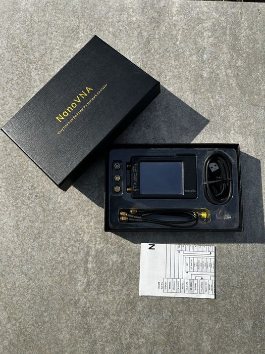 NanoVNA-H новый HW 3.6MS VNA 1.5 ГГц