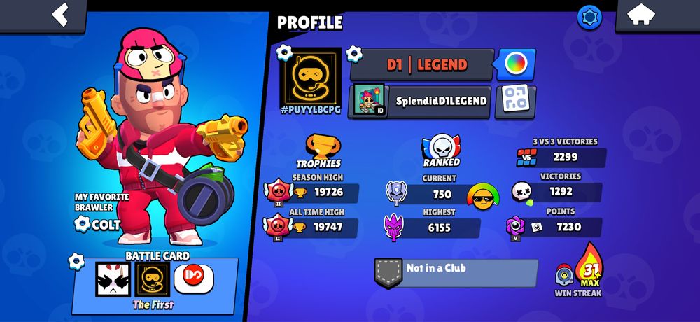 Аккаунт бравл старс