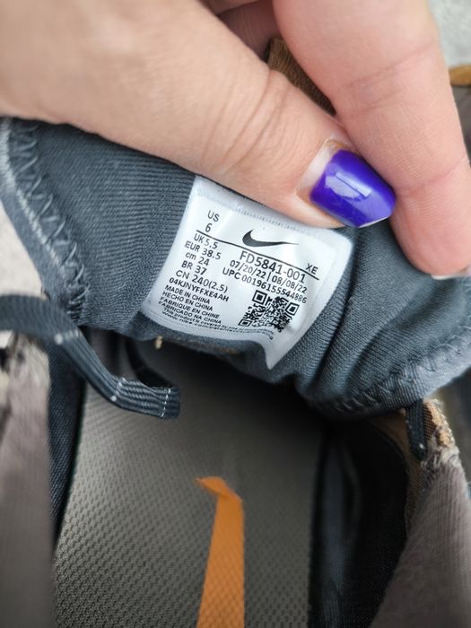 Pantofi alergare Nike React Pegasus Trail 4 GORE-TEX – Mărimea 38.5 (Stare Foarte Bună)
