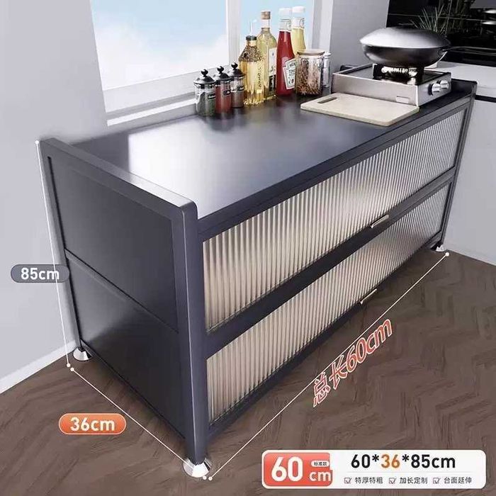 Кухонный сервант/Шкаф для хранения/Сервант с откидной дверцей вверх