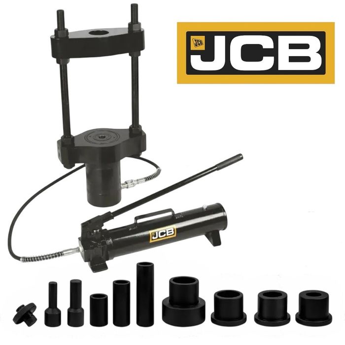 Мобилна хидравлична преса скоба за шенкелни болтове 75 тона