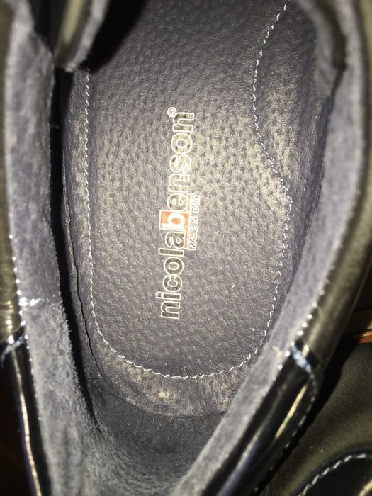 Pantofi sneakers, Nicola Benson Italy original piele naturala ,noi !