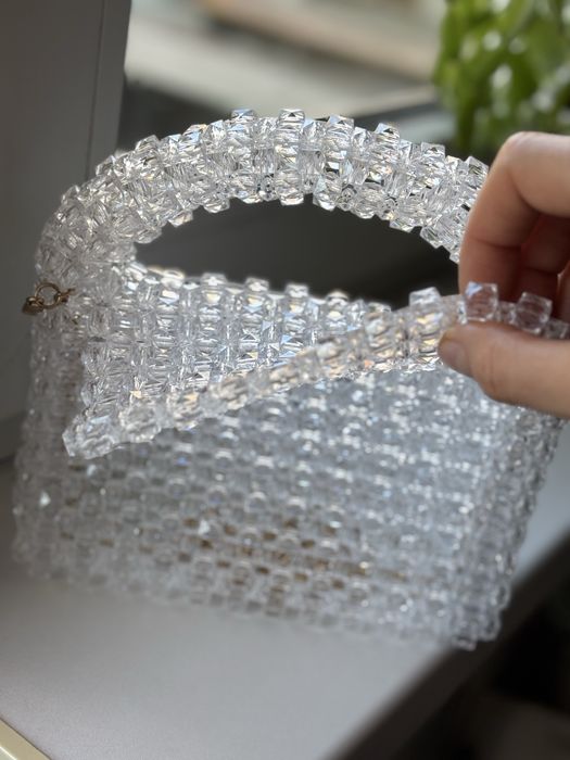 Сумка из бусин ручной работы