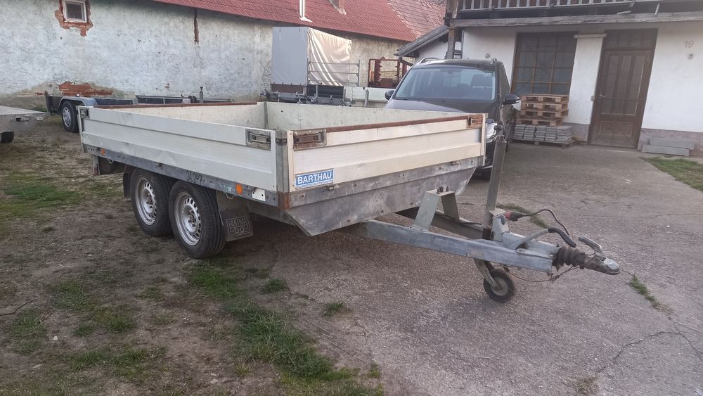 Remorca 2500kg platforma