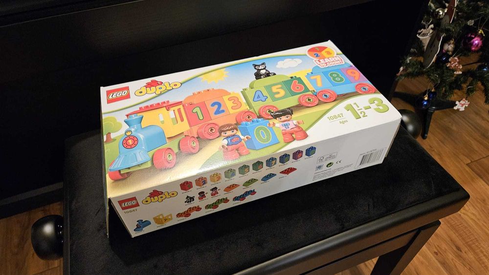 LEGO DUPLO - Trenul cu numere 10847, ca NOU, 23 piese,