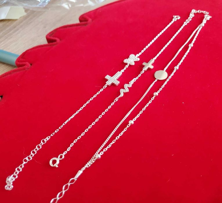 AG84, bratari argint 925,noi/marcate, model superbe