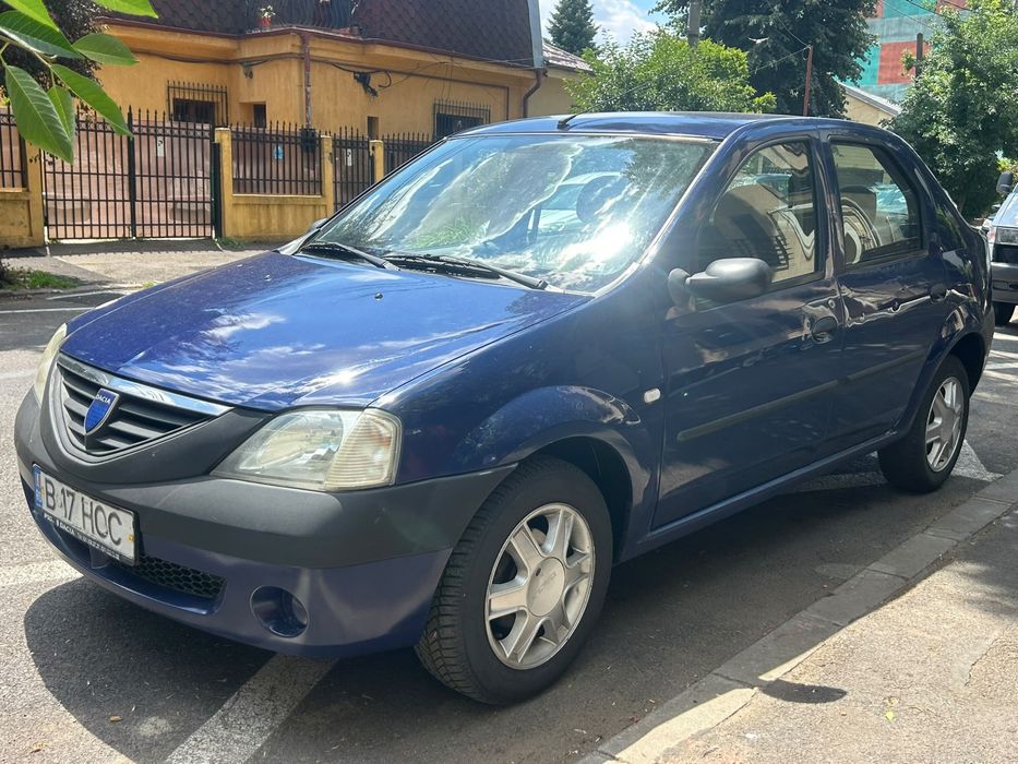 Dacia Logan 2006 1.5 L diesel model AMBIANCE km absolut reali unic proprietar pensionar fara rugina merita vazuta accept orice test