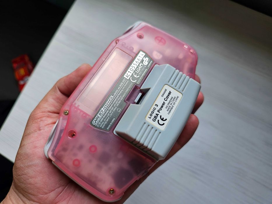 Nintendo Game Boy Advance Pink Clear