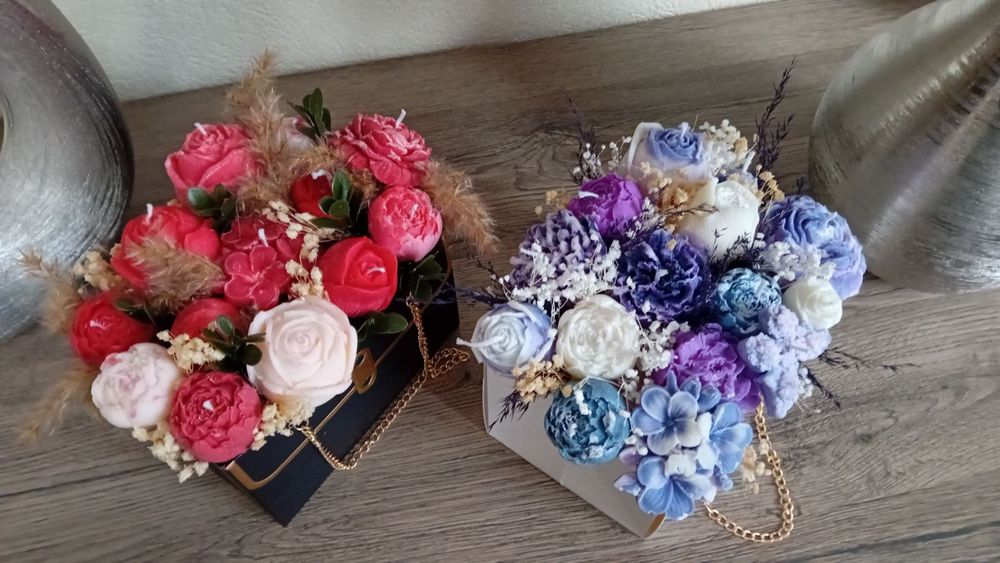 Вечен букет от ароматни свещи