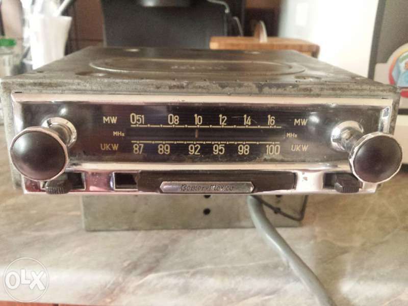 Becker Mexico ретро авто радио