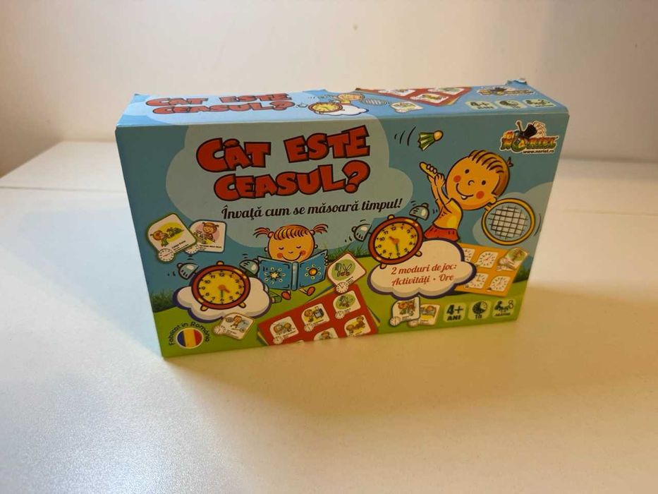 Cat este ceasul? - joc educativ, ca nou