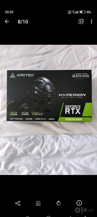 Rtx 2060 super 8GB garantiya bor