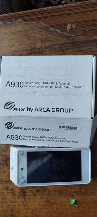 Онлайн ККМ POS-терминал PAX A930 / PAX A930 онлайн касса ва терминал