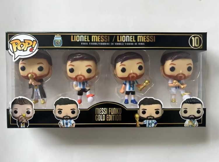 4 Броя Funko POP Фигурки футболисти Меси, Фигурки Lionel Messi Лионел